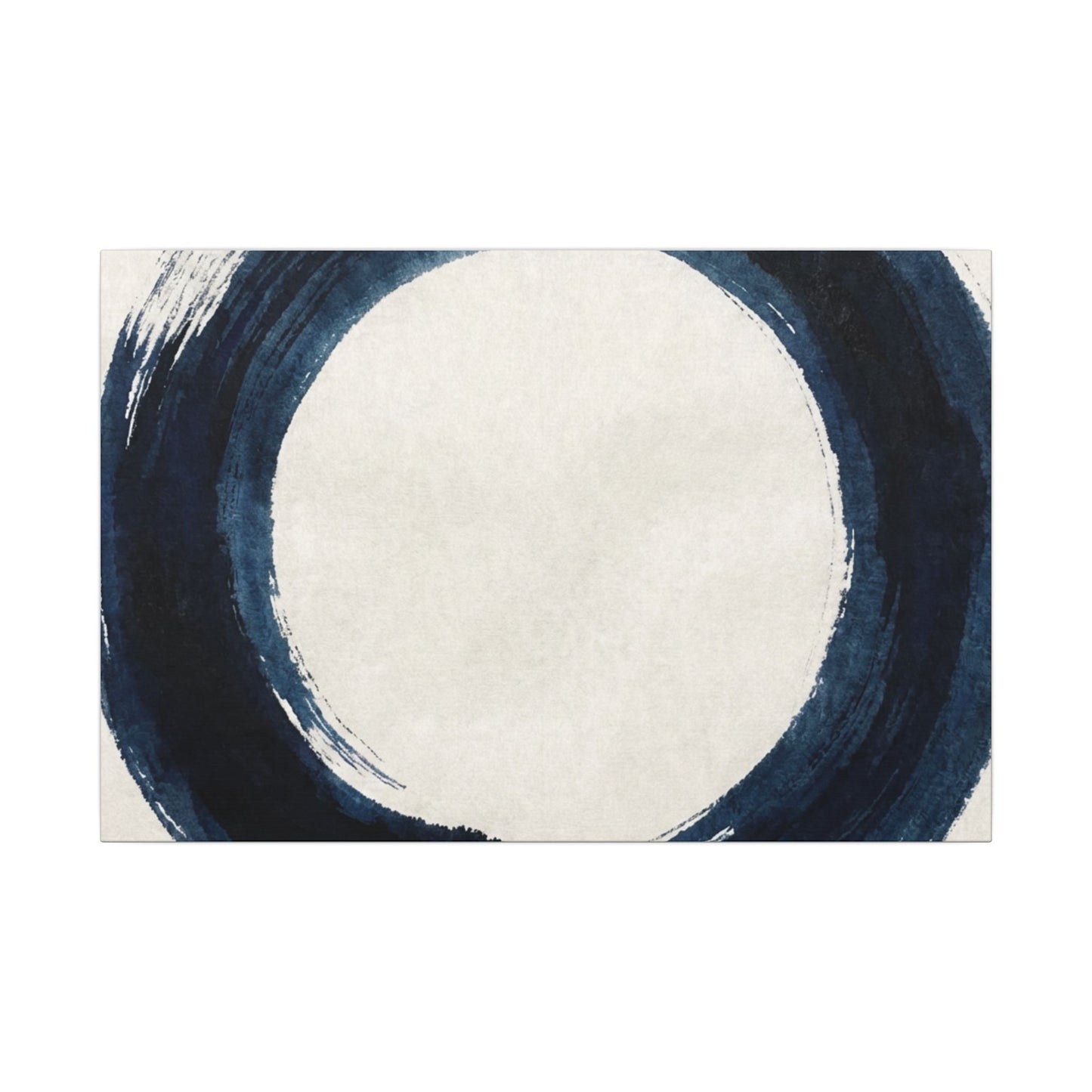 Balanced Meditation Zen Enso Canvas Art