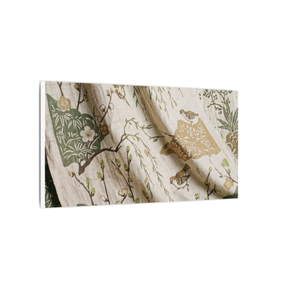 Silk Drape Canvas Art | Spring Japandi Japanese Pattern Art