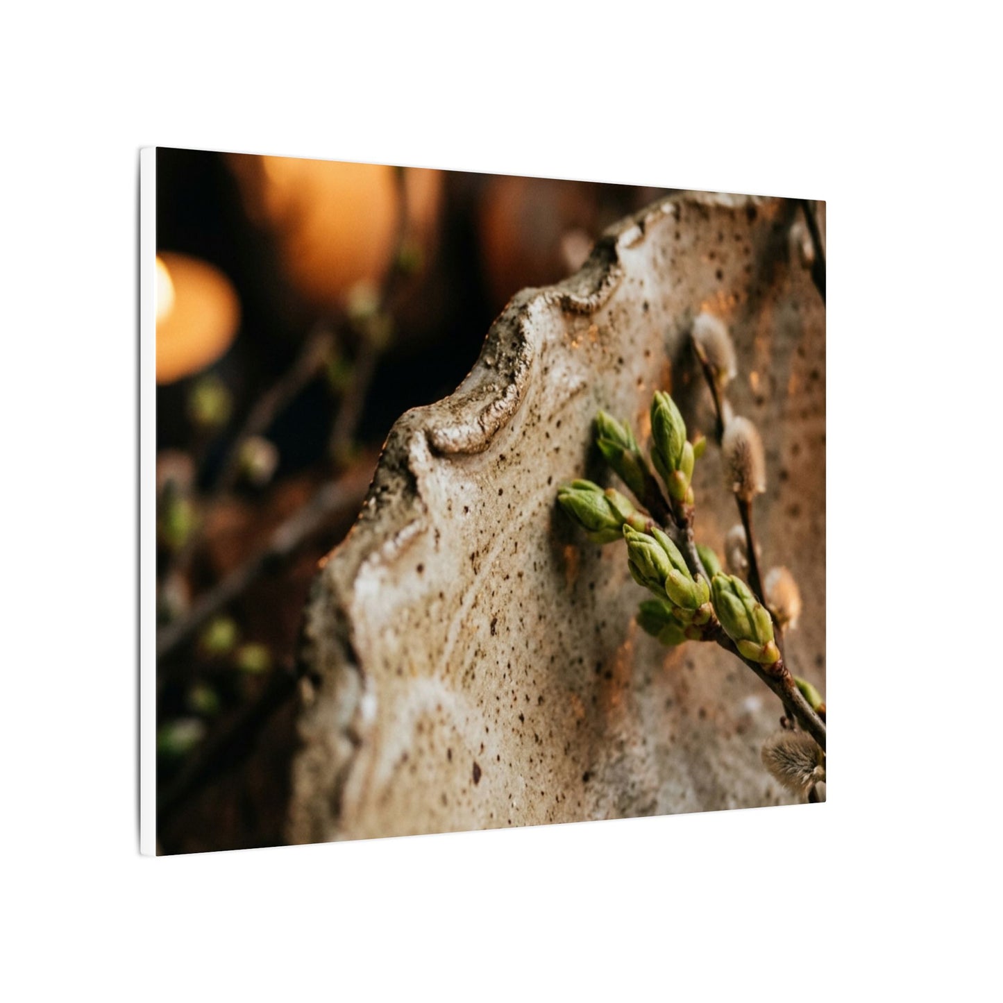 Overcast Ceramic Bowl Canvas Art - Japandi Ma
