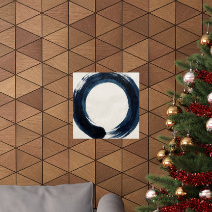 Balanced Meditation Zen Enso Wall Art Print