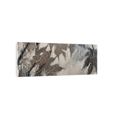 Shadow Play Texture Canvas Art | Cozy Japandi Art
