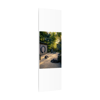 Rock Garden Enso Canvas Art | Tranquil Zen Art