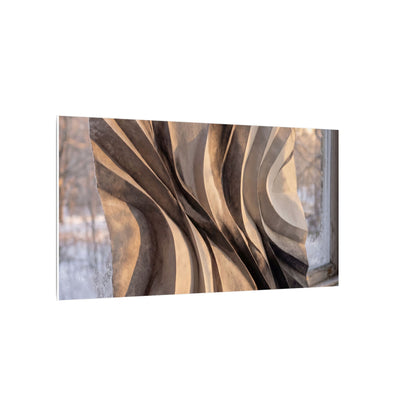 Mono No Aware Paper Fold Canvas Art - Japandi Minimal Line
