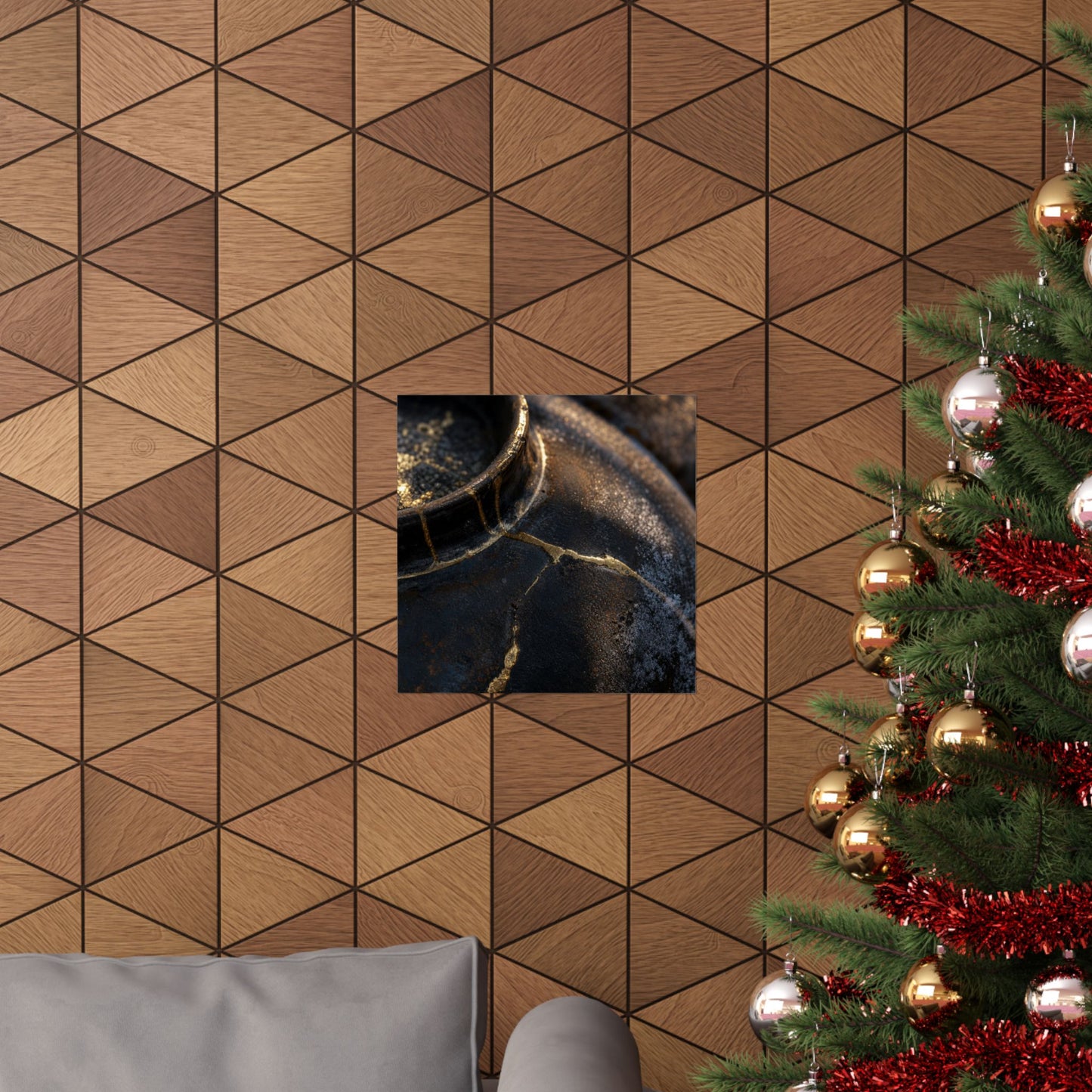 Winter Rust Patina Broken Beauty Wall Art Print | Artful Decor