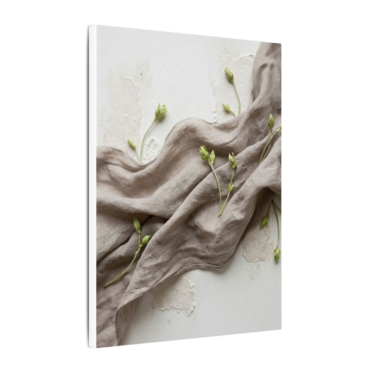 Overcast Silk Drape Canvas Art - Japandi Ma