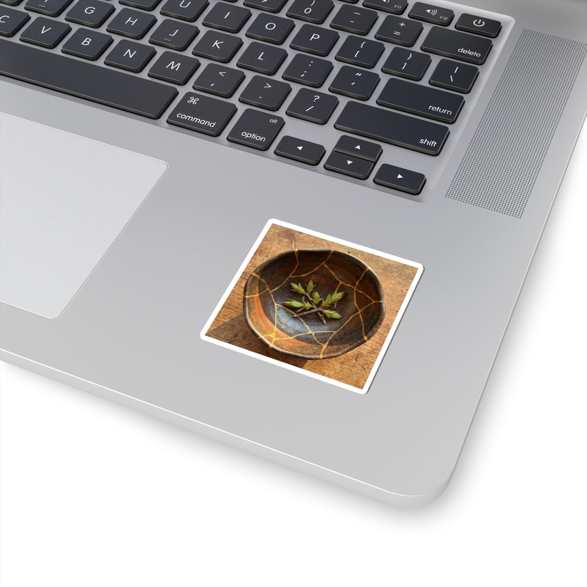 Datsuzoku Ceramic Bowl Sticker - Kintsugi Gold Repair