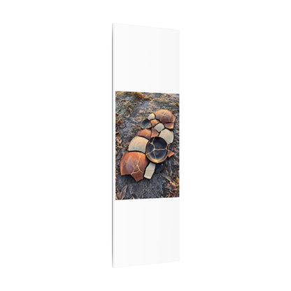 Winter Broken Pottery Gold Vein Canvas Art | Beautiful Decor