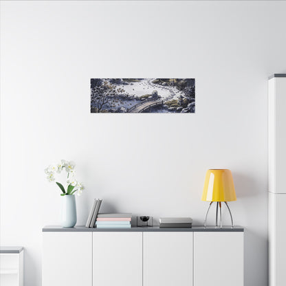 Torii Gate Enso Canvas Art | Contemplative Zen Art