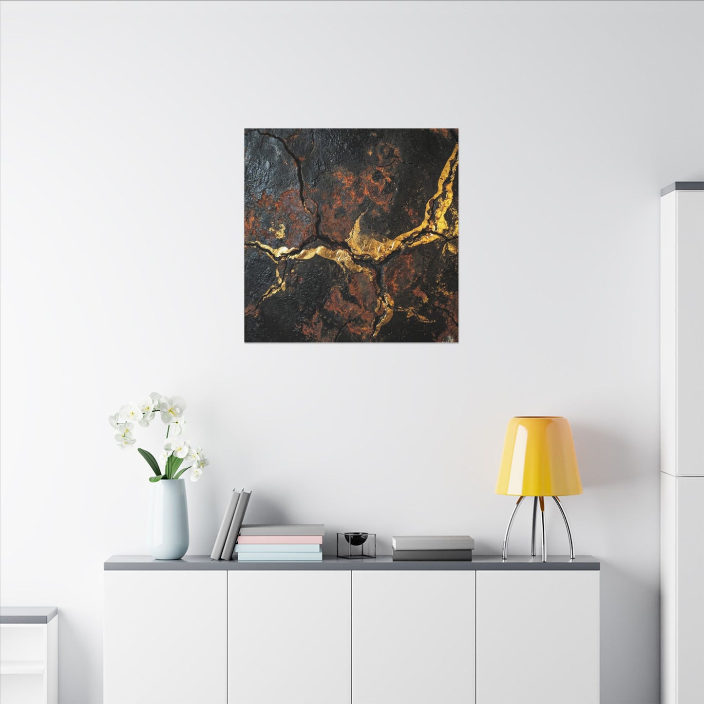 Kintsugi Broken Beauty Canvas Art