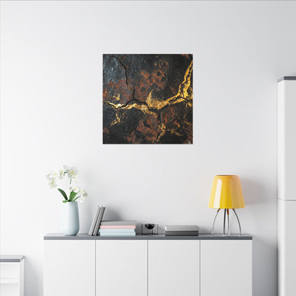 Kintsugi Broken Beauty Canvas Art