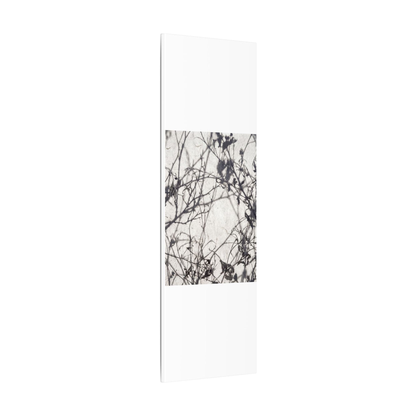 Winter Shadow Play Japanese Pattern Canvas Art | Elegant Decor