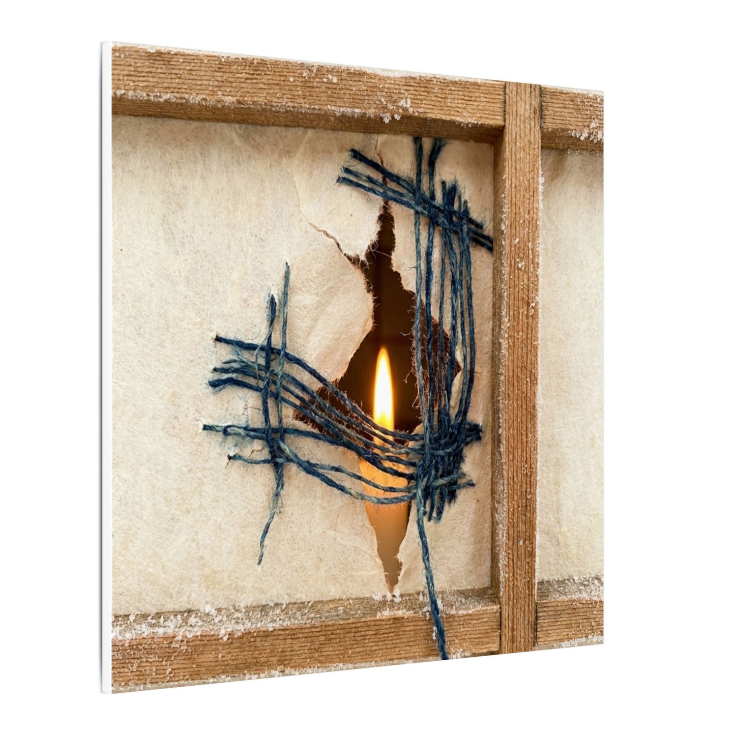 Winter Shoji Screen Broken Beauty Canvas Art | Resilient Decor