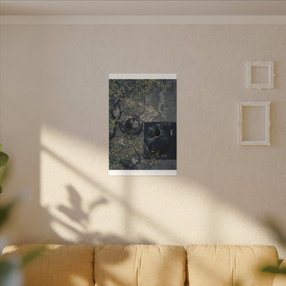 Spring Incense Smoke Ukiyo E Inspired Canvas Art | Tranquil Decor