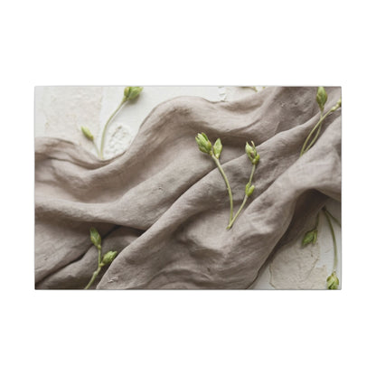 Overcast Silk Drape Canvas Art - Japandi Ma