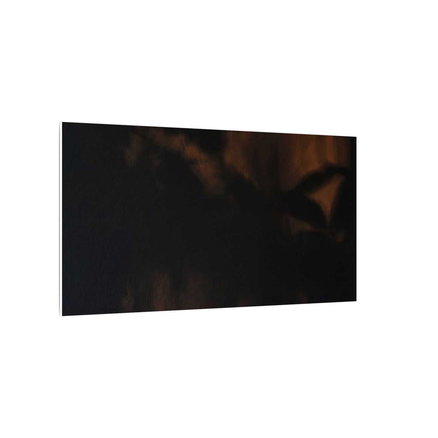 Shadow Play Summer Canvas Art | Dark Japandi Sophisticated Design