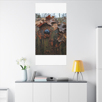 Datsuzoku Rust Patina Canvas Art - Dark Japandi Moody Minimal