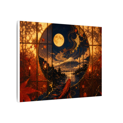 Beautiful Shoji Screen Canvas Art - Gold Vein Kintsugi