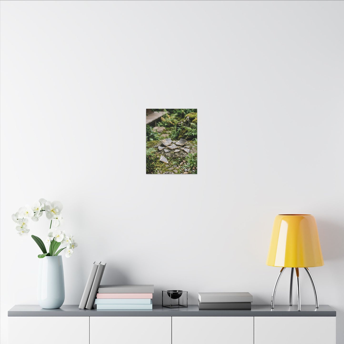 Summer Broken Pottery Gold Repair Canvas Art | Resilient Decor
