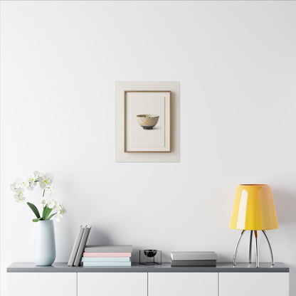 Kintsugi Charcoal Canvas Art