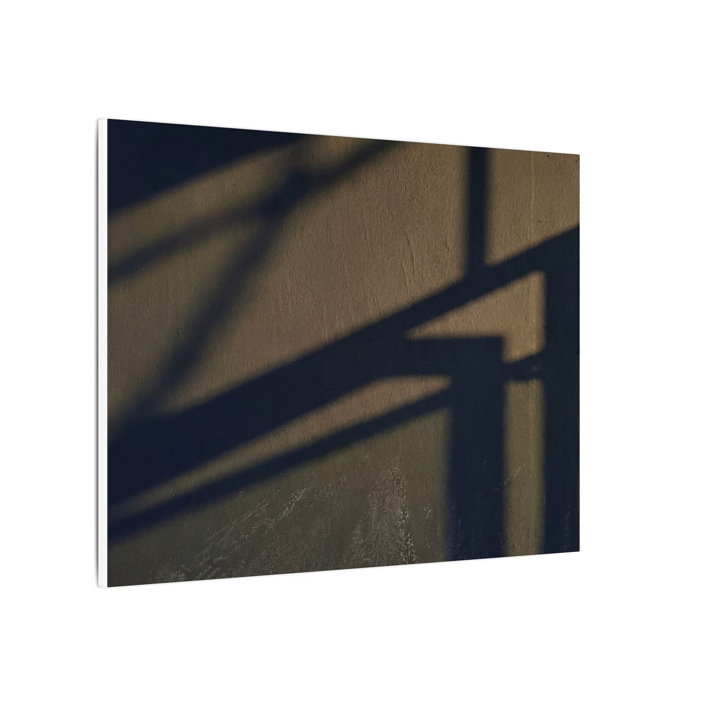 Sophisticated Shadow Play Canvas Art - Moody Minimal Dark Japandi