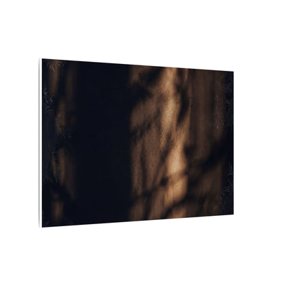 Winter Shadow Play Moody Minimal Canvas Art | Luxurious Decor