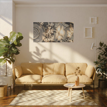 Healing Water Ripple Canvas Art - Gold Vein Kintsugi