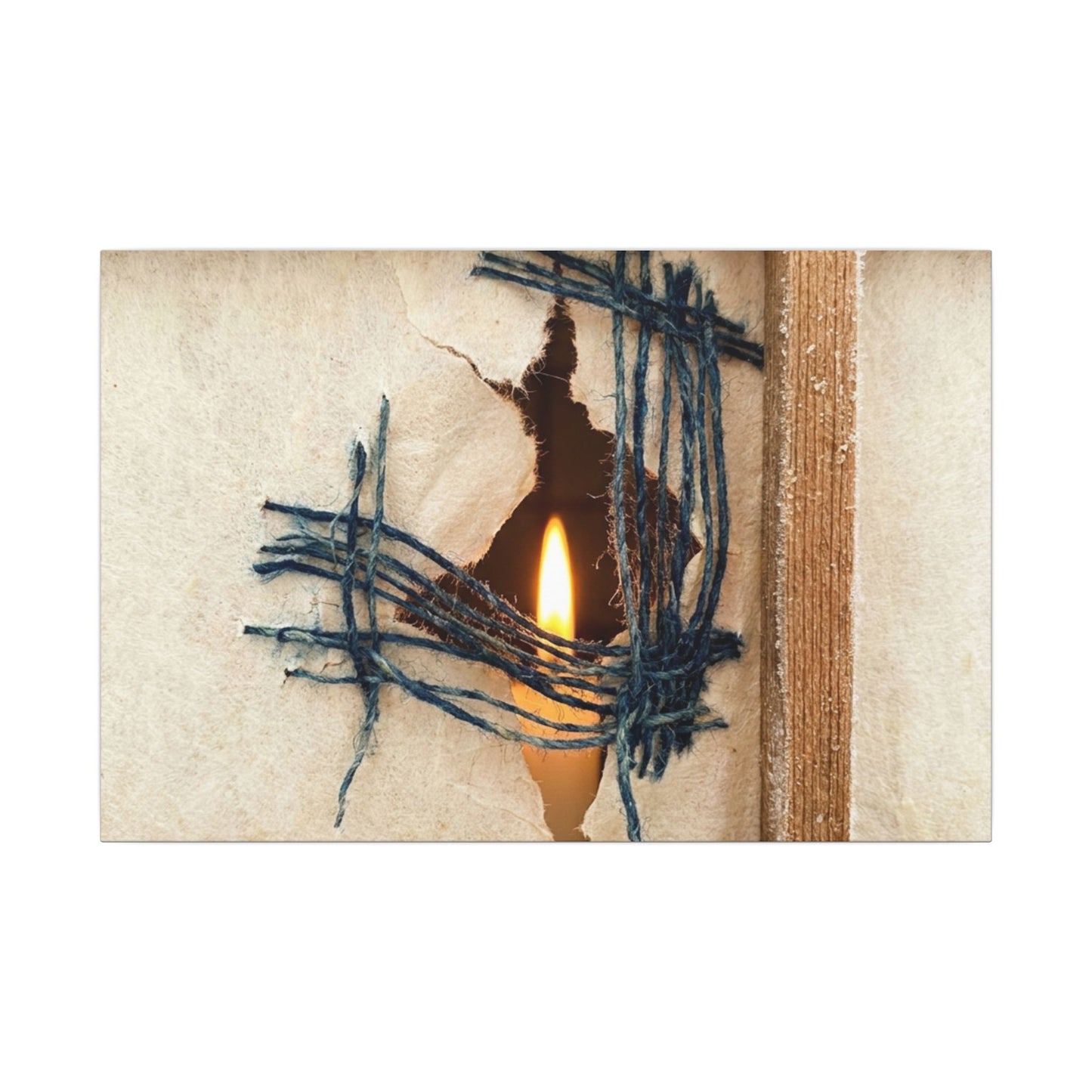 Winter Shoji Screen Broken Beauty Canvas Art | Resilient Decor