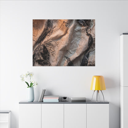 Candlelight Silk Drape Canvas Art - Japandi Mono No Aware