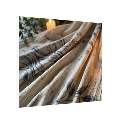 Fukinsei Silk Drape Canvas Art - Japandi Japanese Pattern