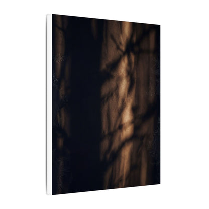 Winter Shadow Play Moody Minimal Canvas Art | Luxurious Decor
