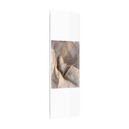 Japandi Paper Fold in Candlelight | Watercolor Canvas Art