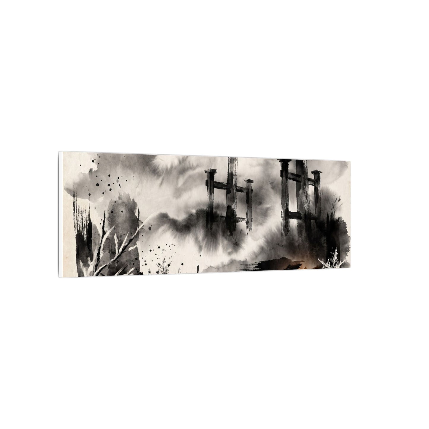 Candlelight Torii Gate Canvas Art - Zen Datsuzoku