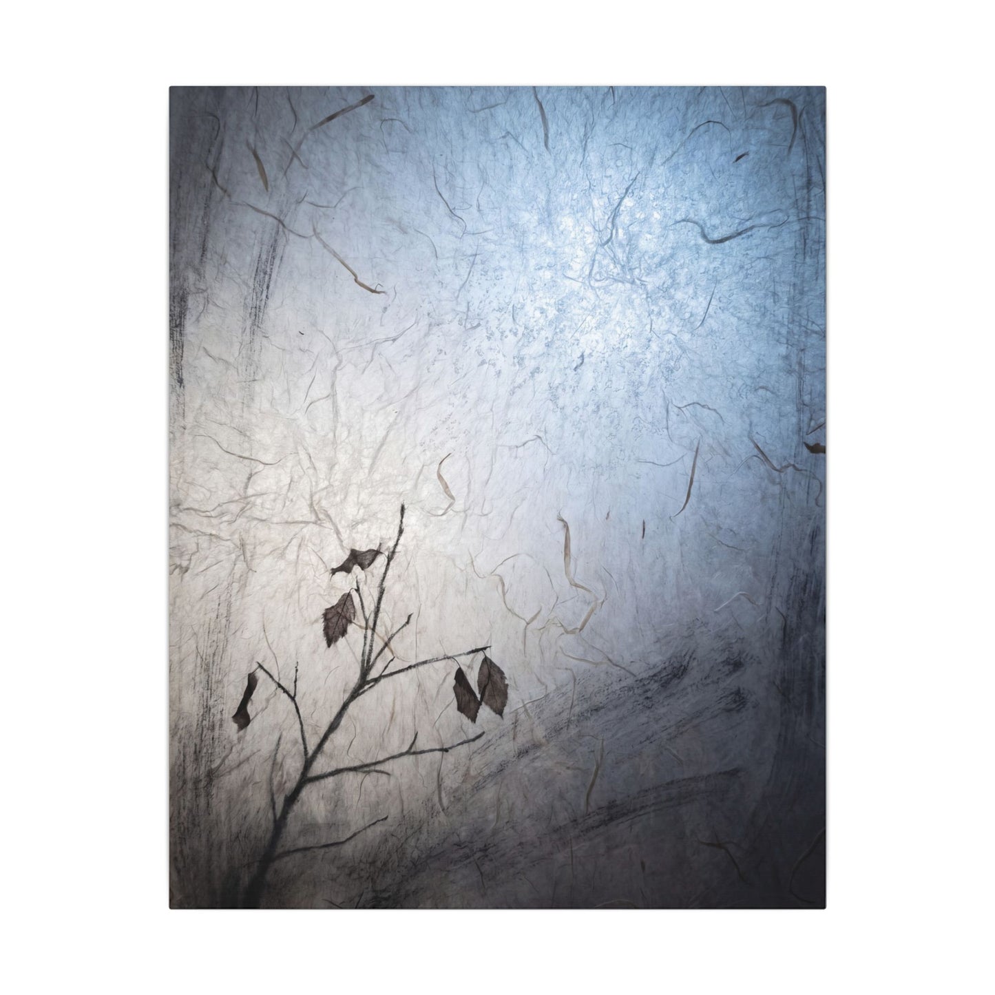 Moonlight Shoji Screen Canvas Art - Japandi Shibui