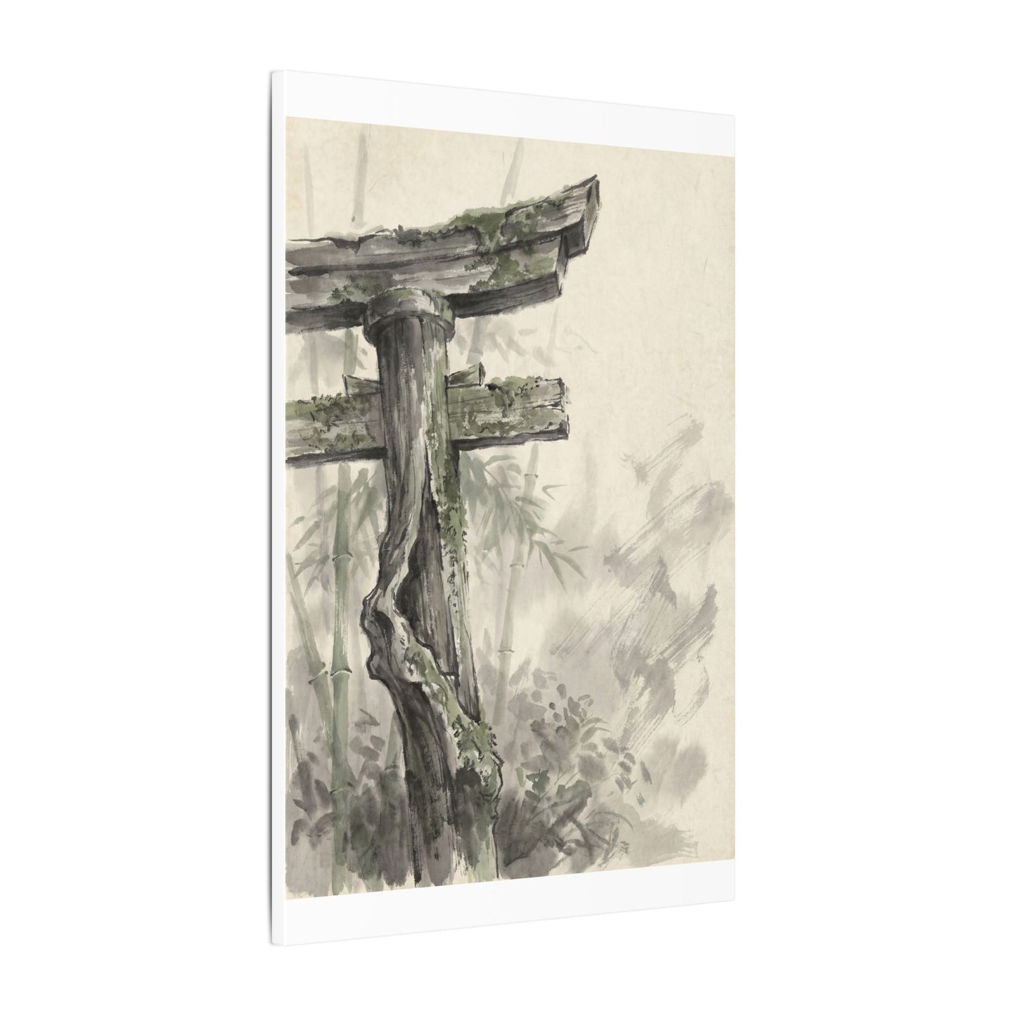 Torii Gate Summer Canvas Art | Zen Tranquil Design