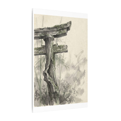 Torii Gate Summer Canvas Art | Zen Tranquil Design
