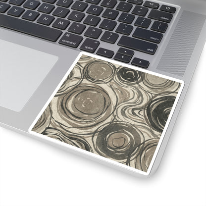 Wabi-sabi Pattern Japandi Japanese Pattern Sticker | Wabi-sabi Pattern Japanese Pattern Art Print