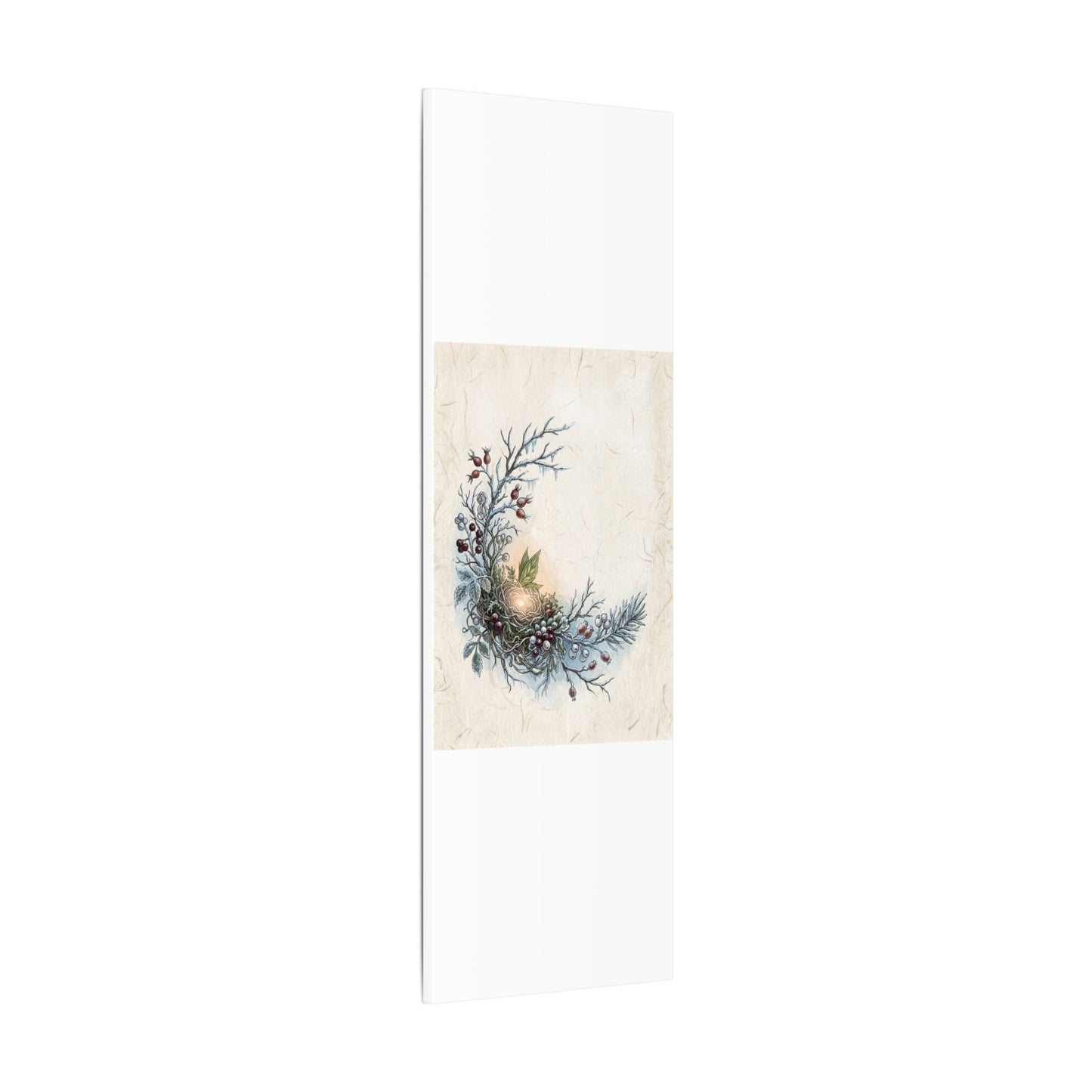 Winter Shoji Screen Forest Whimsy Canvas Art | Enchanting Decor