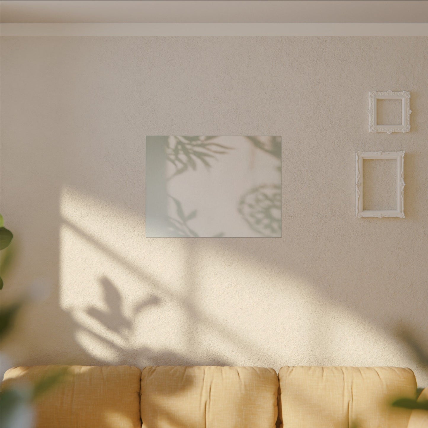Dawn Shadow Play Canvas Art - Japandi Ma