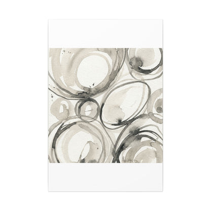 Handcrafted Feel Japandi Watercolor Canvas Art