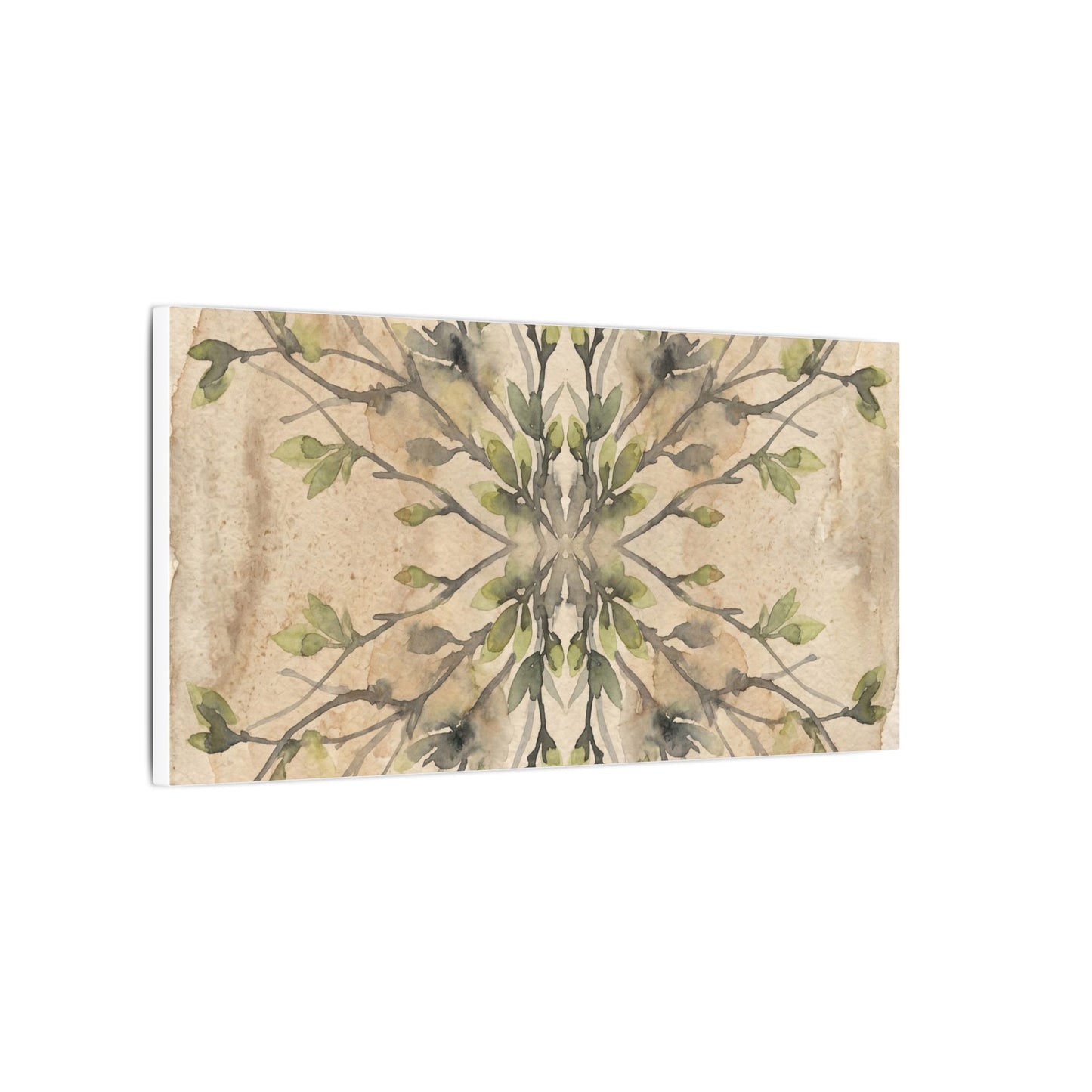 Shibui Shadow Play Canvas Art - Japandi Watercolor
