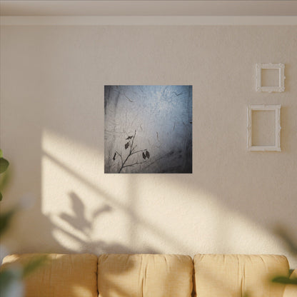 Moonlight Shoji Screen Canvas Art - Japandi Shibui