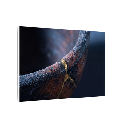 Artful Ceramic Bowl Canvas Art - Broken Beauty Kintsugi