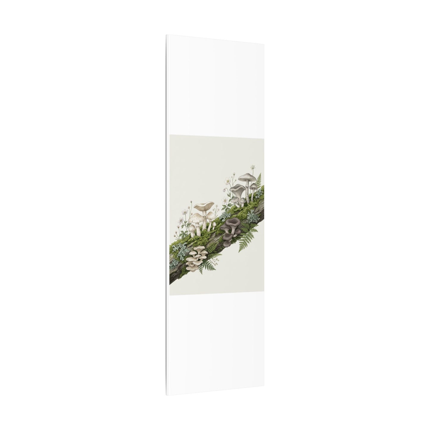 Dried Flowers Spring Canvas Art | Japandi Neutral Design