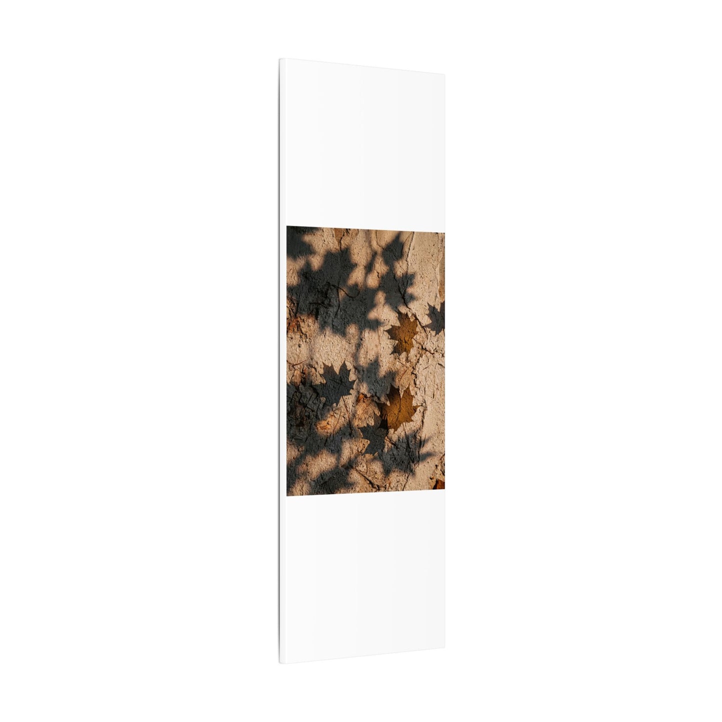 Cozy Shadow Play Canvas Art - Texture Japandi