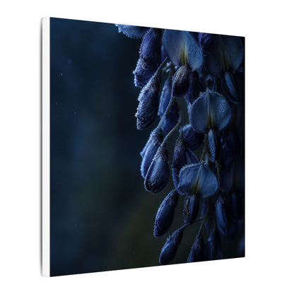 Winter Wisteria Shadow Zen Canvas Art | Atmospheric Decor