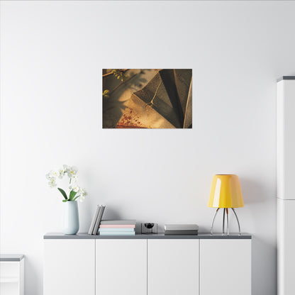 Ma Paper Fold Canvas Art - Kintsugi Broken Beauty
