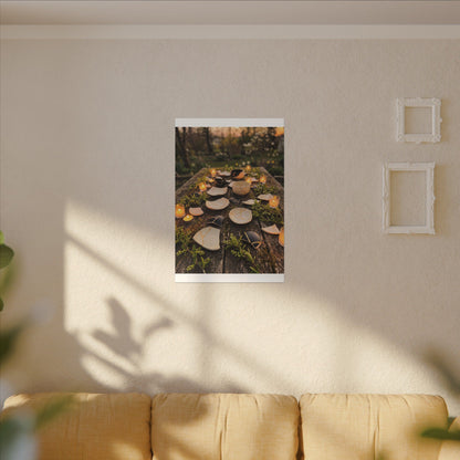 Broken Pottery Spring Canvas Art | Kintsugi Beautiful Design