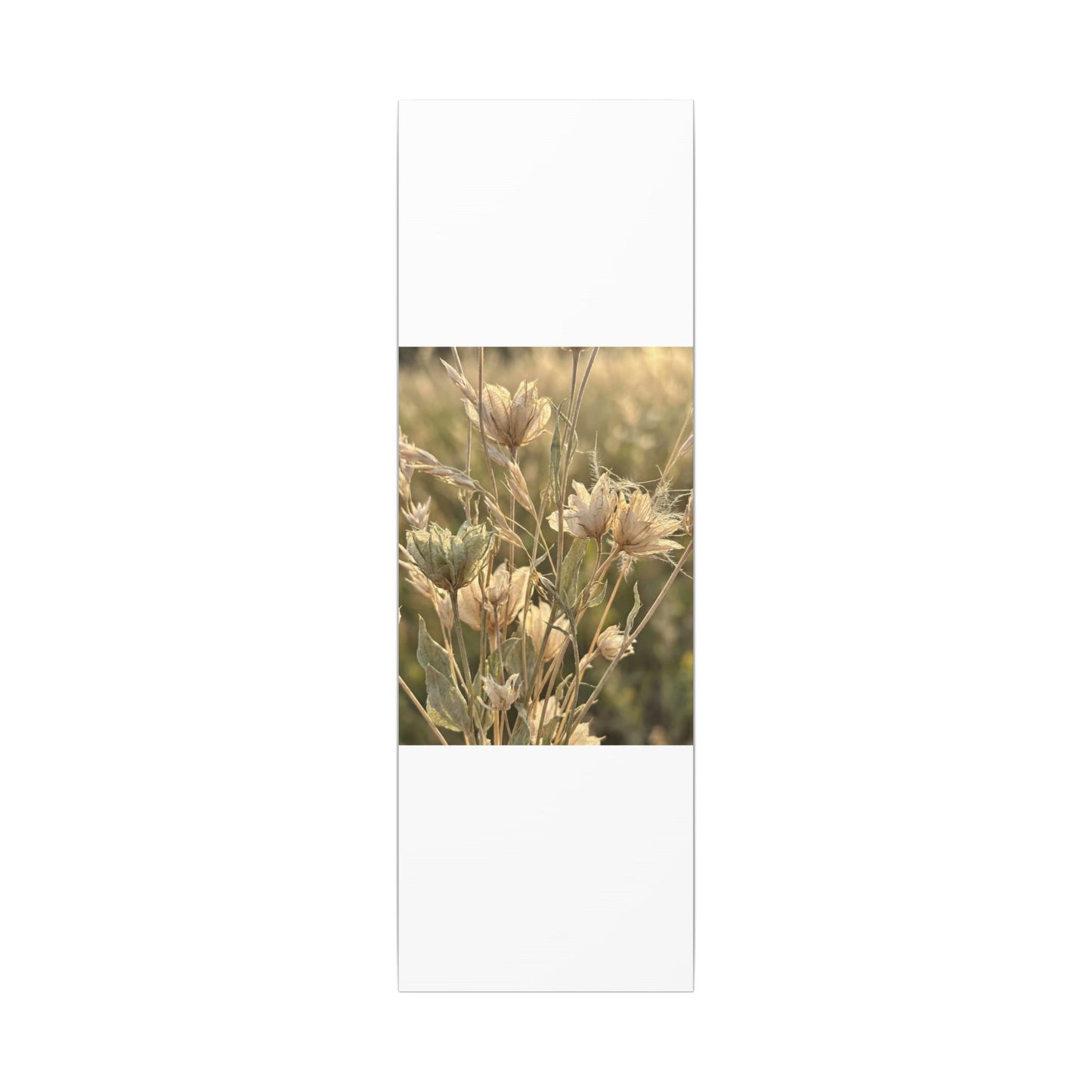Summer Dried Flowers Minimal Line Canvas Art | Cozy Decor