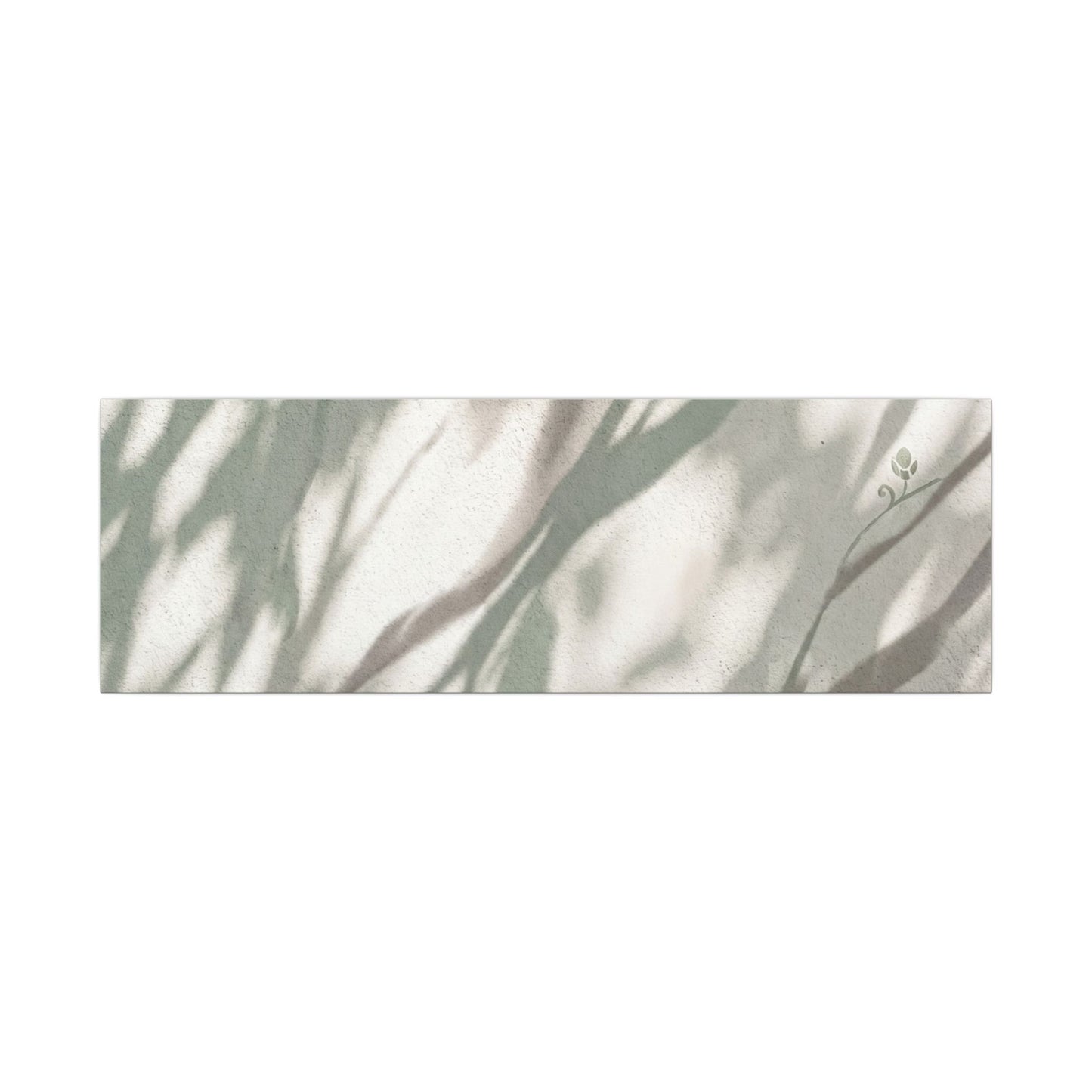 Japandi Shadow Play in Dappled | Japanese Pattern Canvas Art