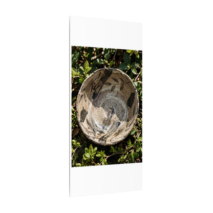 Elegant Ceramic Bowl Canvas Art - Japanese Pattern Japandi